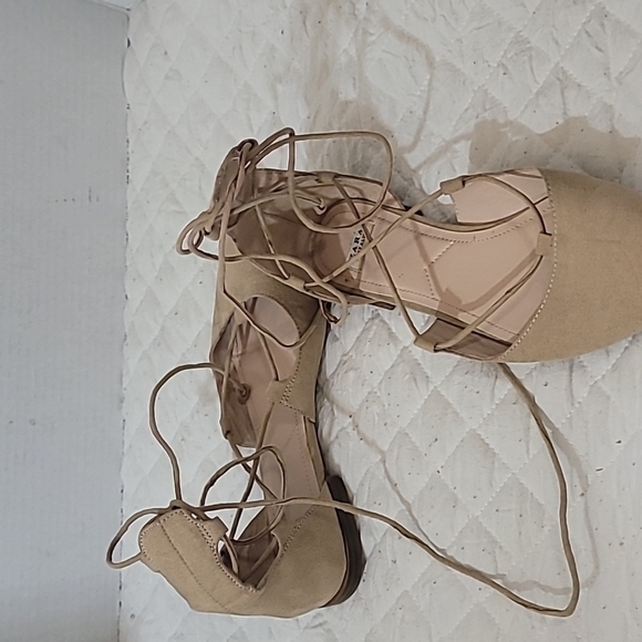Zara Trafaluc Women's Lace up Flats Size EU 36 US Size 5 - Picture 4 of 9